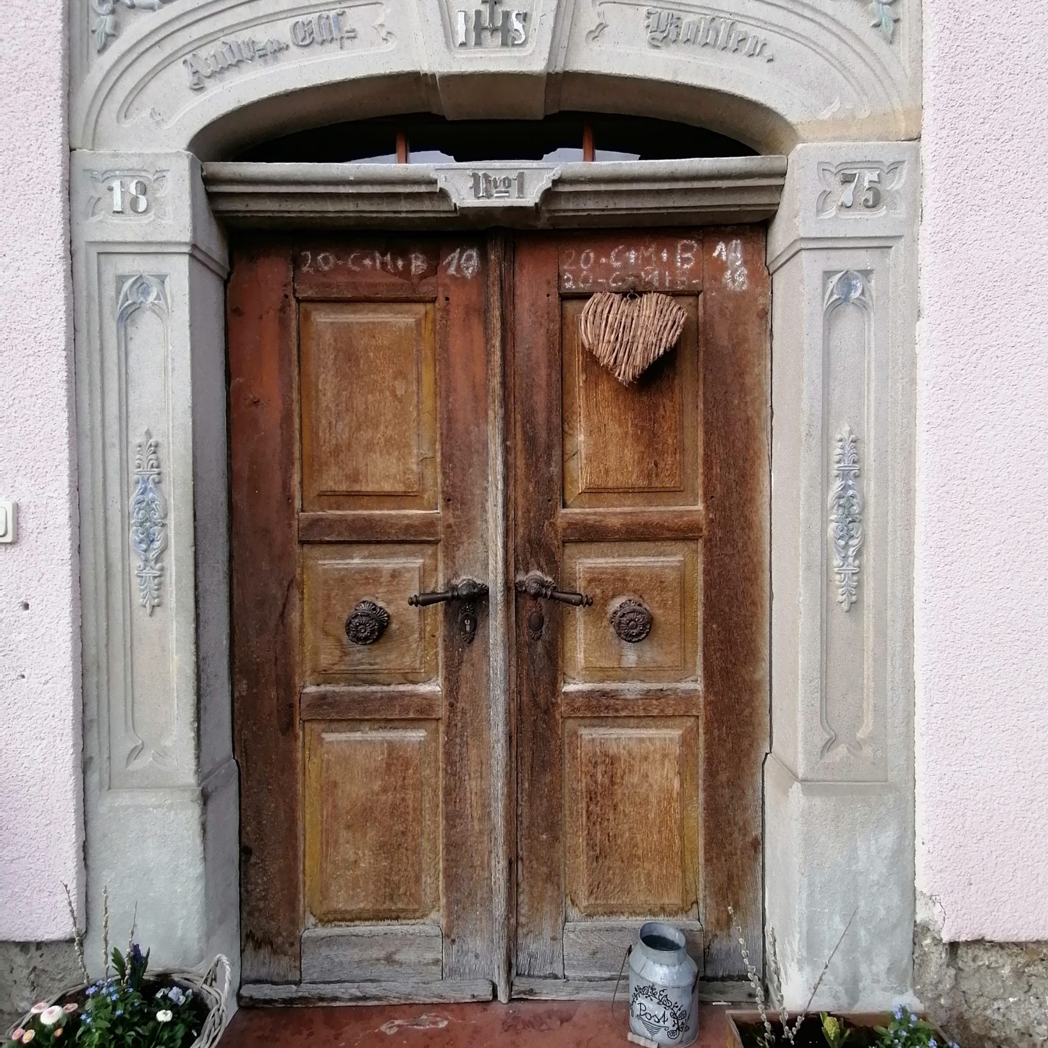 Alte Haustür - Meine Haustür aus Holz